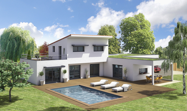 Modele De Maison Design Epuree